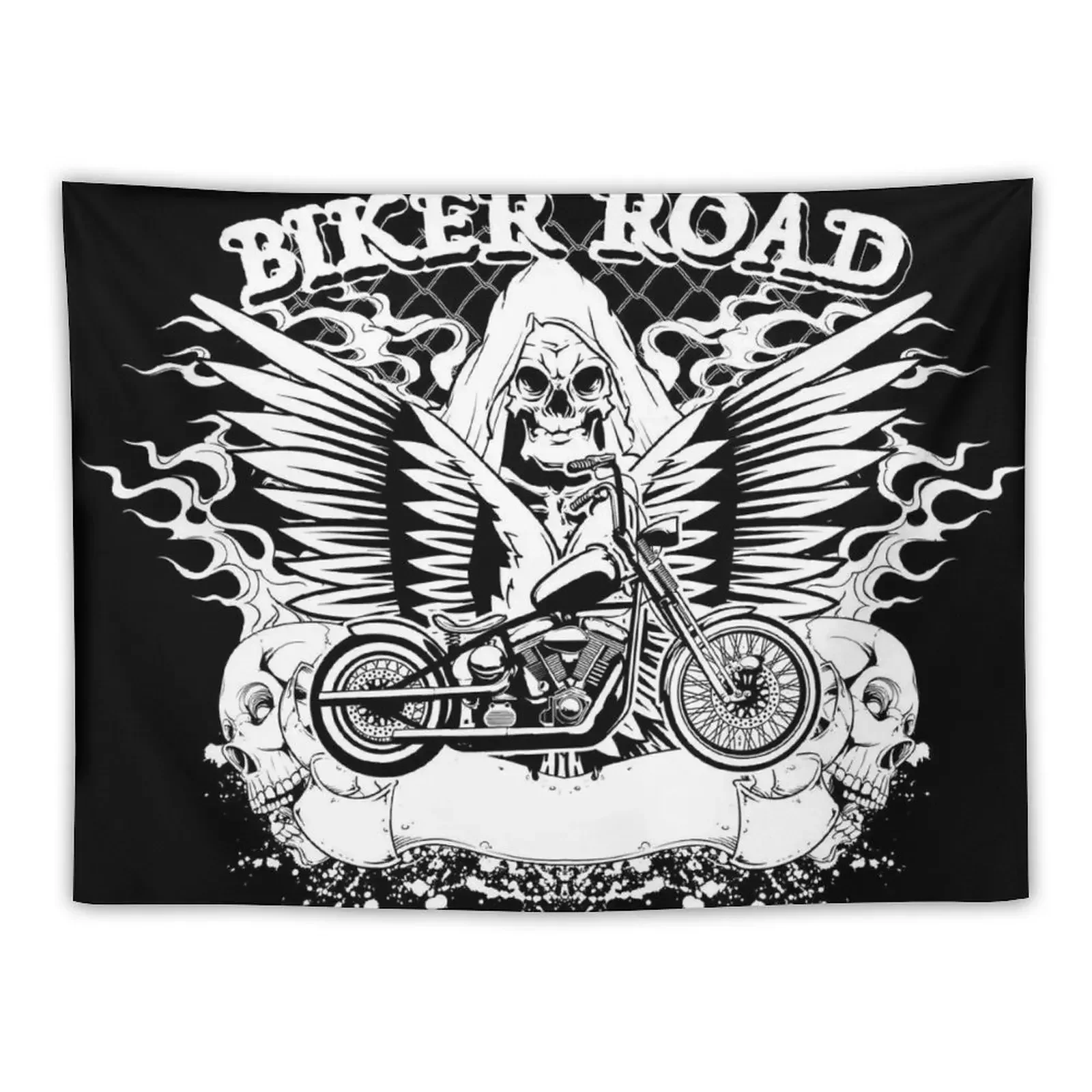 

Tapestries nightmare before christmas Human Death Knight room decoration accessories tapestry wall hanging halloween decoration