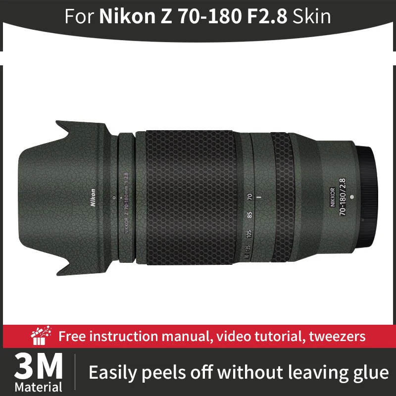 For Nikon 70 180mm Skin Nikon Z 70-180mm F2.8 Lens Skin Anti-scratch Camera Lens Sticker protective film More Colors