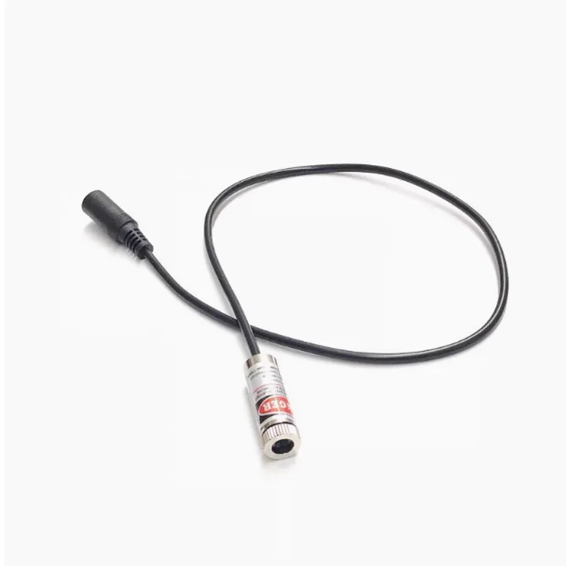12mm red dot shaped cross shaped adjustable laser positioning lamp 650nm 5mW DC plug 3V 5V 9V 12V