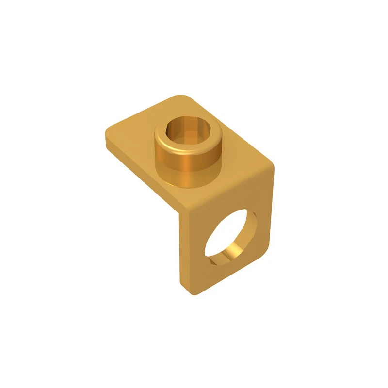 Gobricks GDS-1165 Minifig Neck Bracket with Back Stud - Thin Back Wall compatible with lego 42446 pieces of children\'s DIY