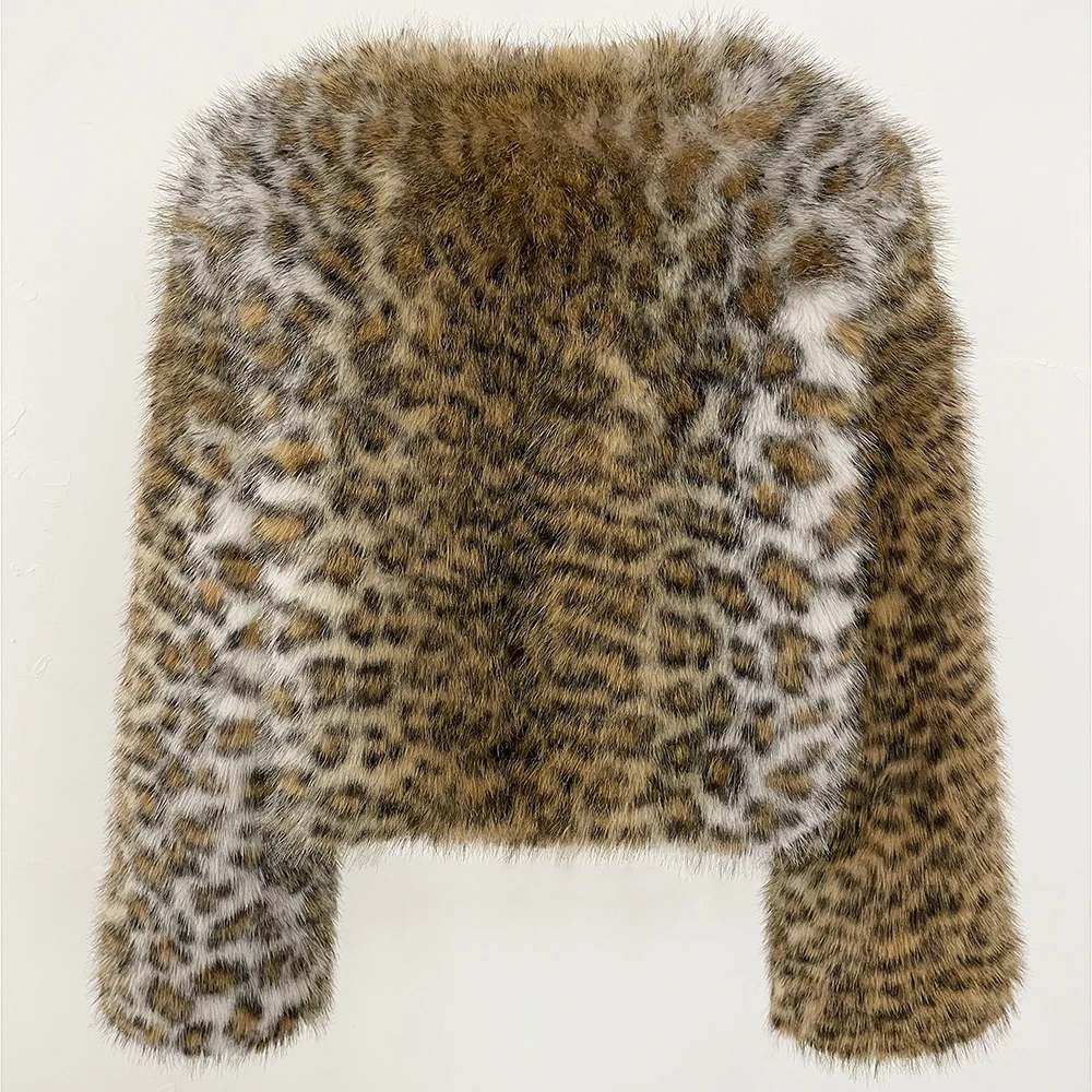 OFTBUY Women's Faux Fur Coat Korean Reviews Many Clothes Coats for Woman Winter 2025 Fur Jacket Women Luxurious Outer Outerwears