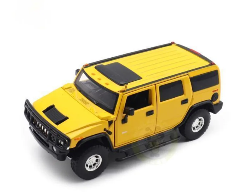1/32 Nuovo Arrivo Prezzo Speciale Pressofuso In Metallo Americano Hardcore H2 Sei Porte Modello di Auto Mobili Display Collezione di Giocattoli Per Bambini