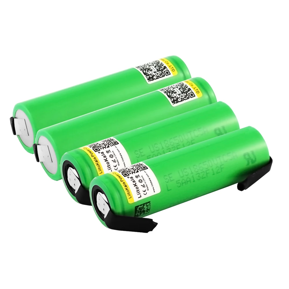 Liitokala vtc5a 2600mah Lithium batterie 30a Entladung vtc5 Batterien DIY Nickel platten