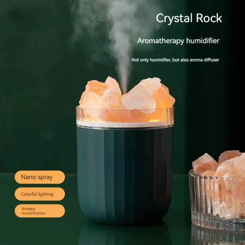 NEW  salt stone aromatherapy oil salt lamp humidifier household desktop air humidification crystal salt stone aromatherap Smell