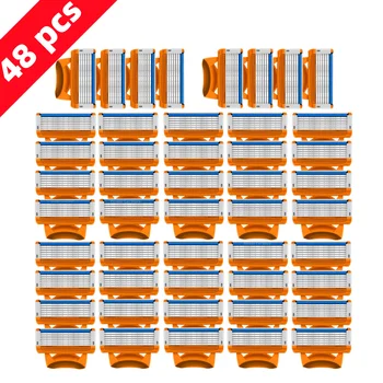 Origineel bindend scheermes voor mannen Gezichtshaar Baard Scheren Handmatig scheerapparaat Cassettes Vervangende scheerhoofden Vervangbare snijkop