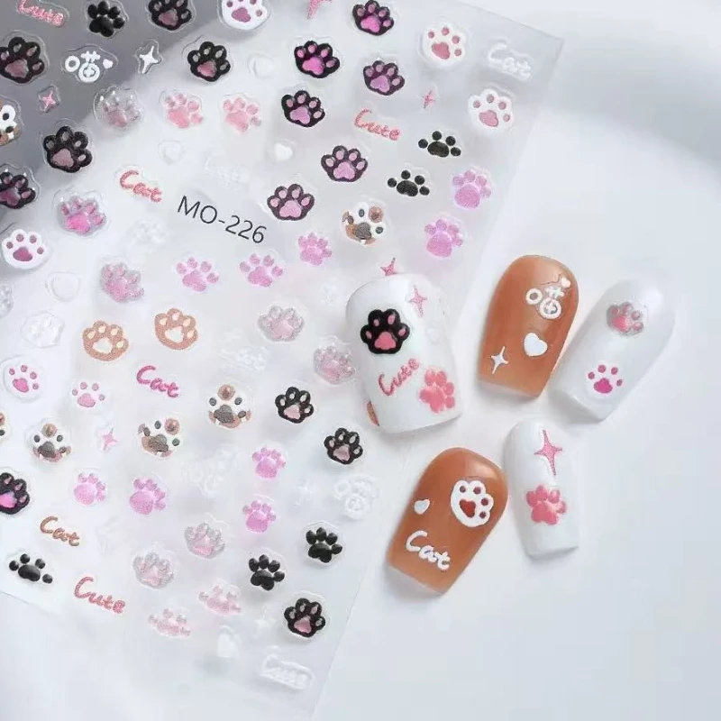 3D Animal Nail Stic…