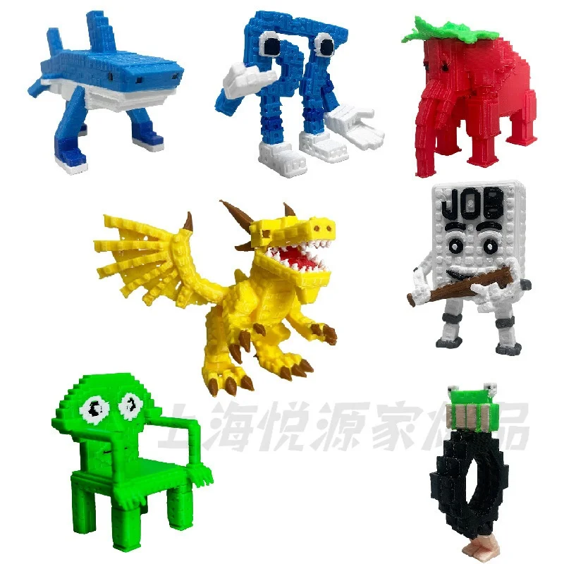 

Вообразная статуя с 3D-печатью, игра ужасов, подходящая для украшения рабочего стола коллекционеров и коллекции рождественских подарков