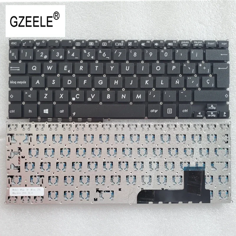 Klawiatura US/RU/UK/BR/SP/FR/English do laptopa ASUS X201 X202 X201E TP200S S200 S200E x202e Q200 Q200E X205T X205TA — zdjęcie 6