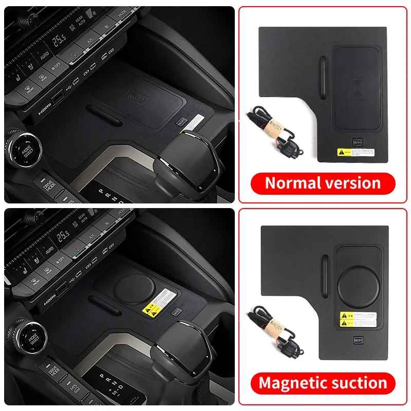 For Land Cruiser Prado LC250 2024 2025 Center Console Wireless Charging First Edition 1958 J250 upgrade Modification Accessories