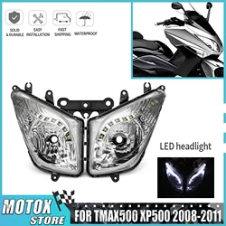 For Tmax 500 T-MAX 500 XP500 Motorcycle Front Headlamps Headlight  2008 - 2011 2009 2010 TMAX500 XP 500 08 09 10 11