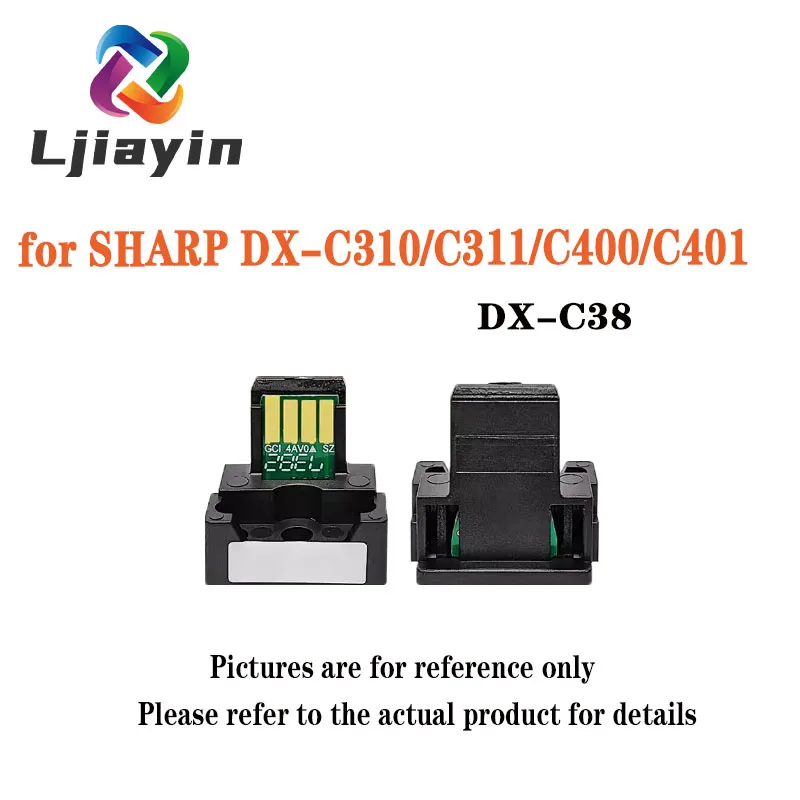 DX-C38 AT CT NT GT FT JT 10K Toner Chip  Toner Cartridge Chip for SHARP  DX-C310/C311/C400/C401