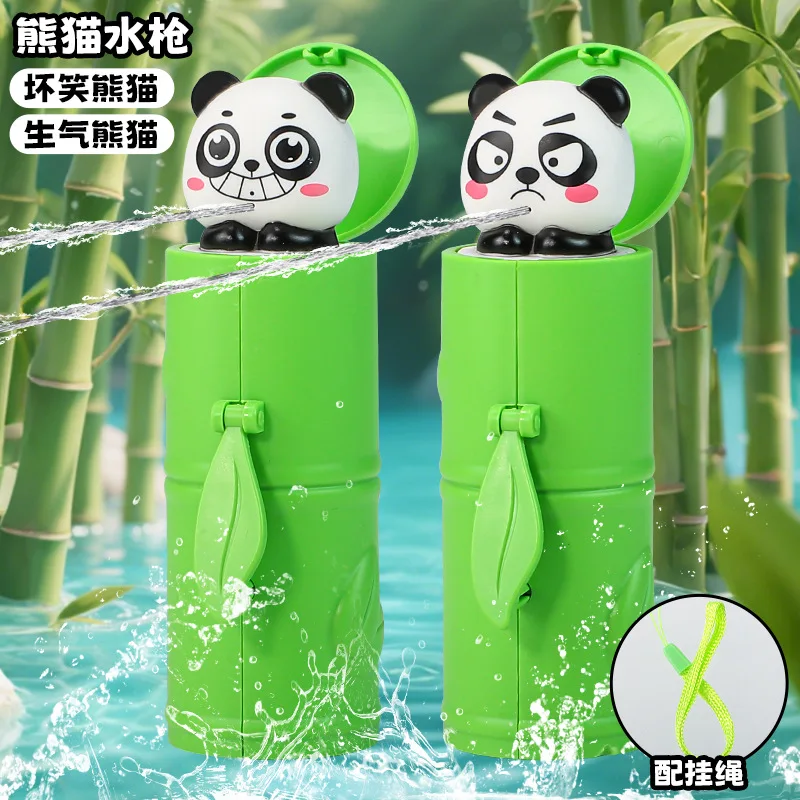 Wasserpistole Sommer Outdoor Wasser Spray Mini Pistolen Reichweite Pools Strand Wasser Kampf Spaß Spielen Spielzeug Kinder Jungen Mädchen Panda Zufällig
