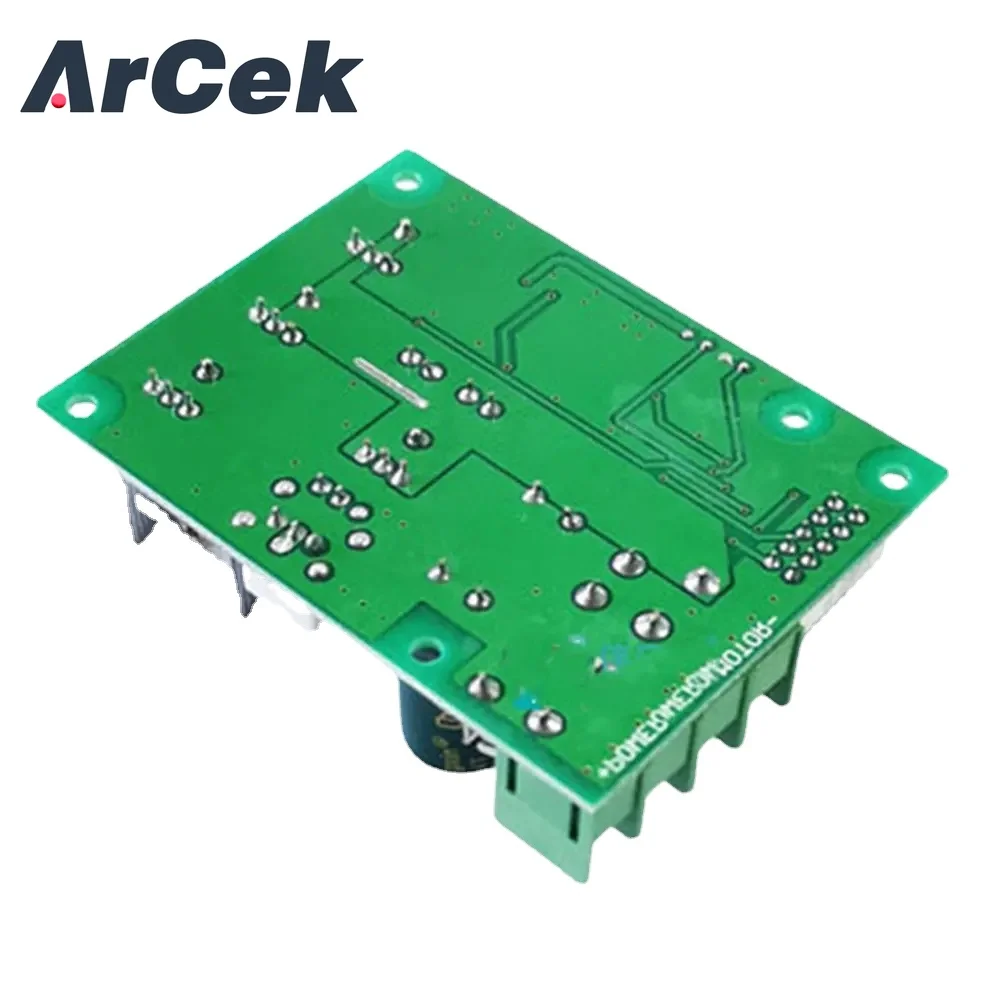 Controlador de velocidad del Motor, regulador de velocidad del Motor Digital LED ajustable, CC 6-60V, 30A, PWM, 12V, 24V, 36V, CC 6V-60V