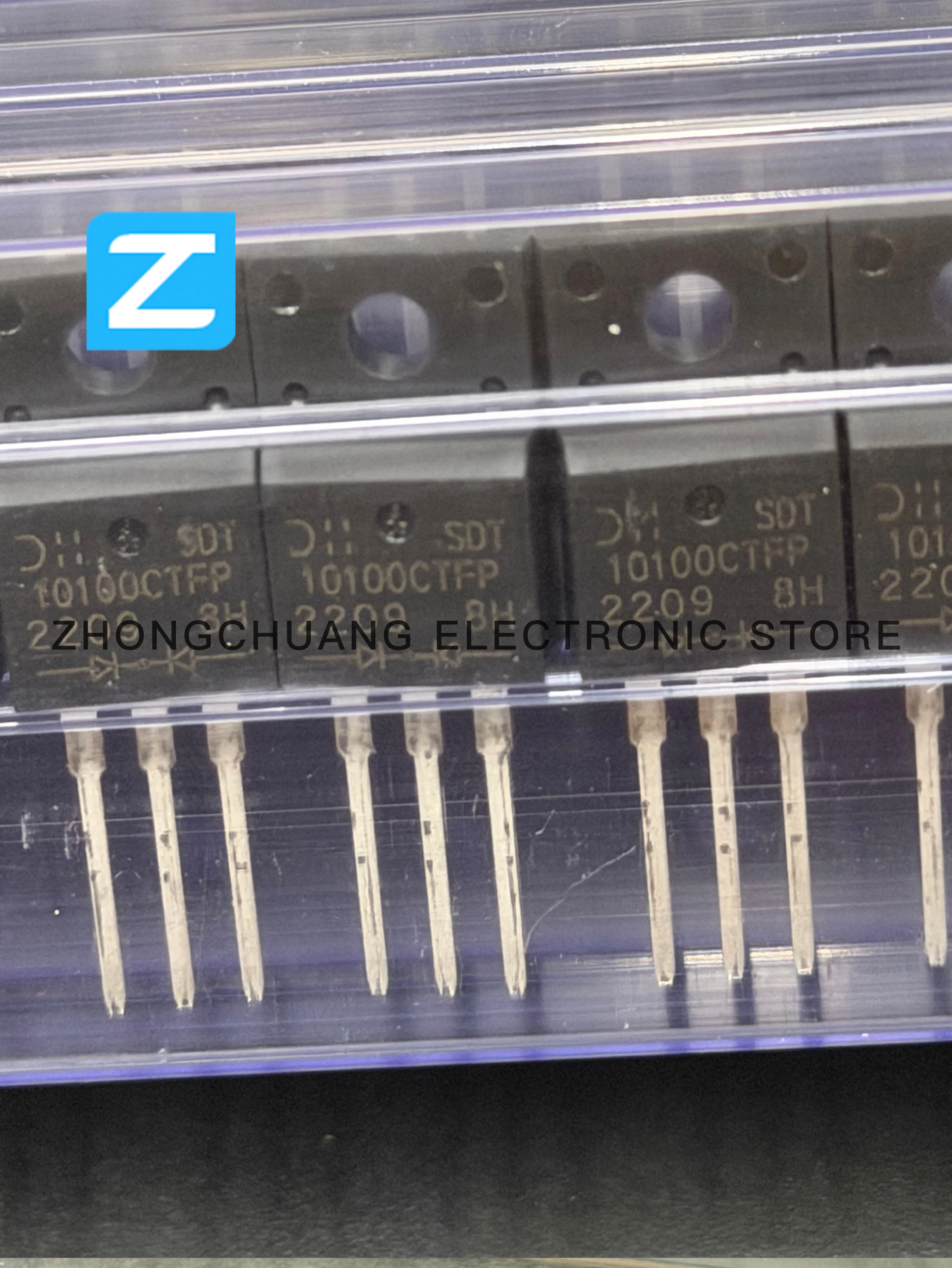 1-10PCS SDT10100CTFP TO-220F 100V 10A SCHOTTKY BARRIER RECTIFIER new original