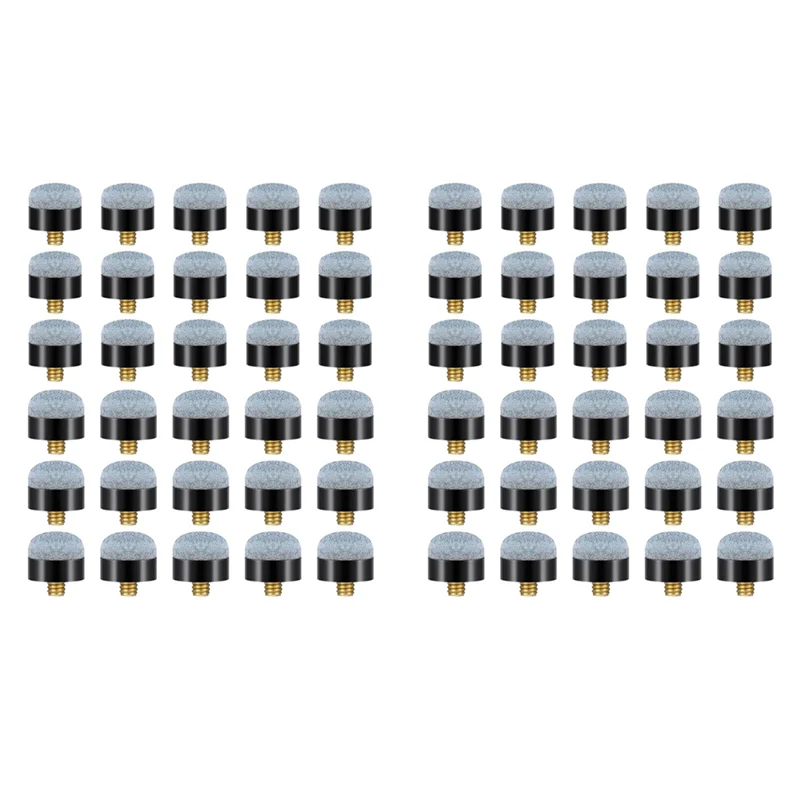 

ABVH-60 шт. шт. 12 мм/13 мм бильярдный кий, наконечники, завинчивающиеся наконечники, сменные наконечники, аксессуары для бильярдного бассейна