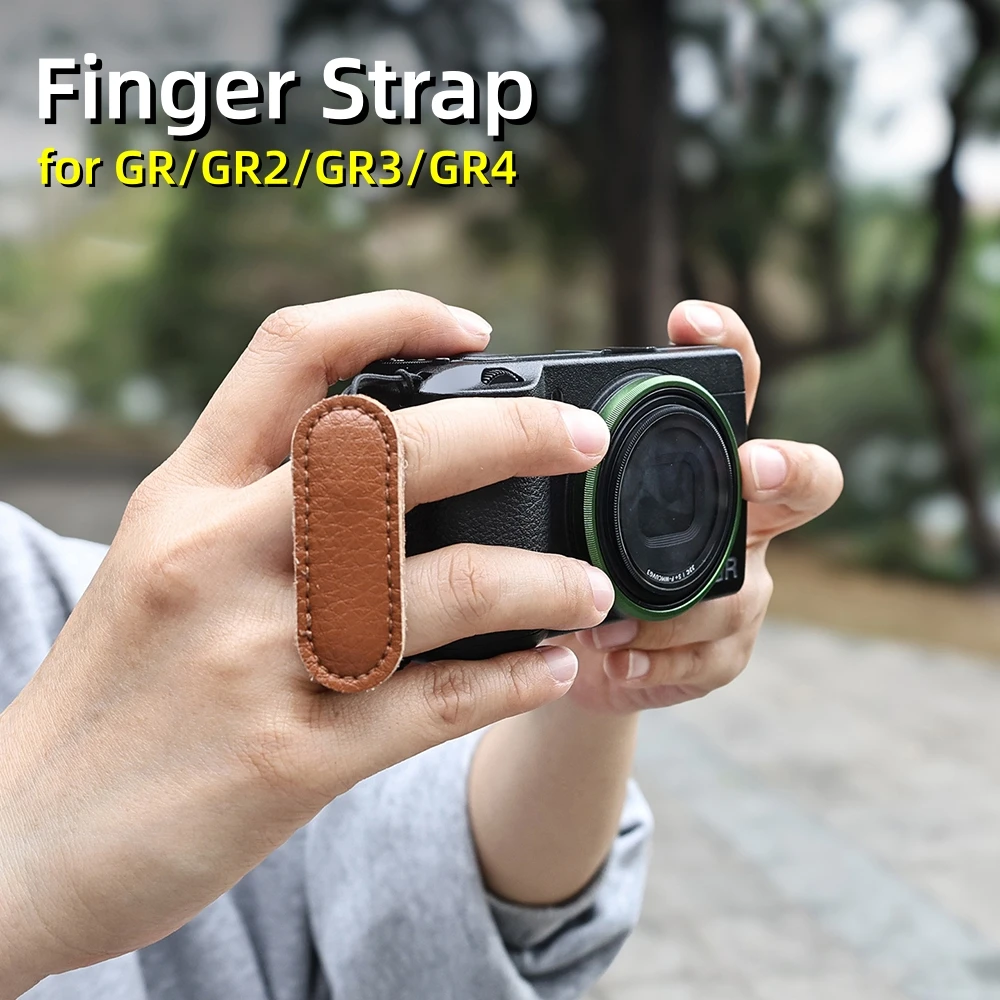 Camera Finger Strap Wrist Rope Lock Hand Ring Buckle Finger Loop for Ricoh GR II GR2 GR3 GRII GRIII GR4 Photograph Accessories