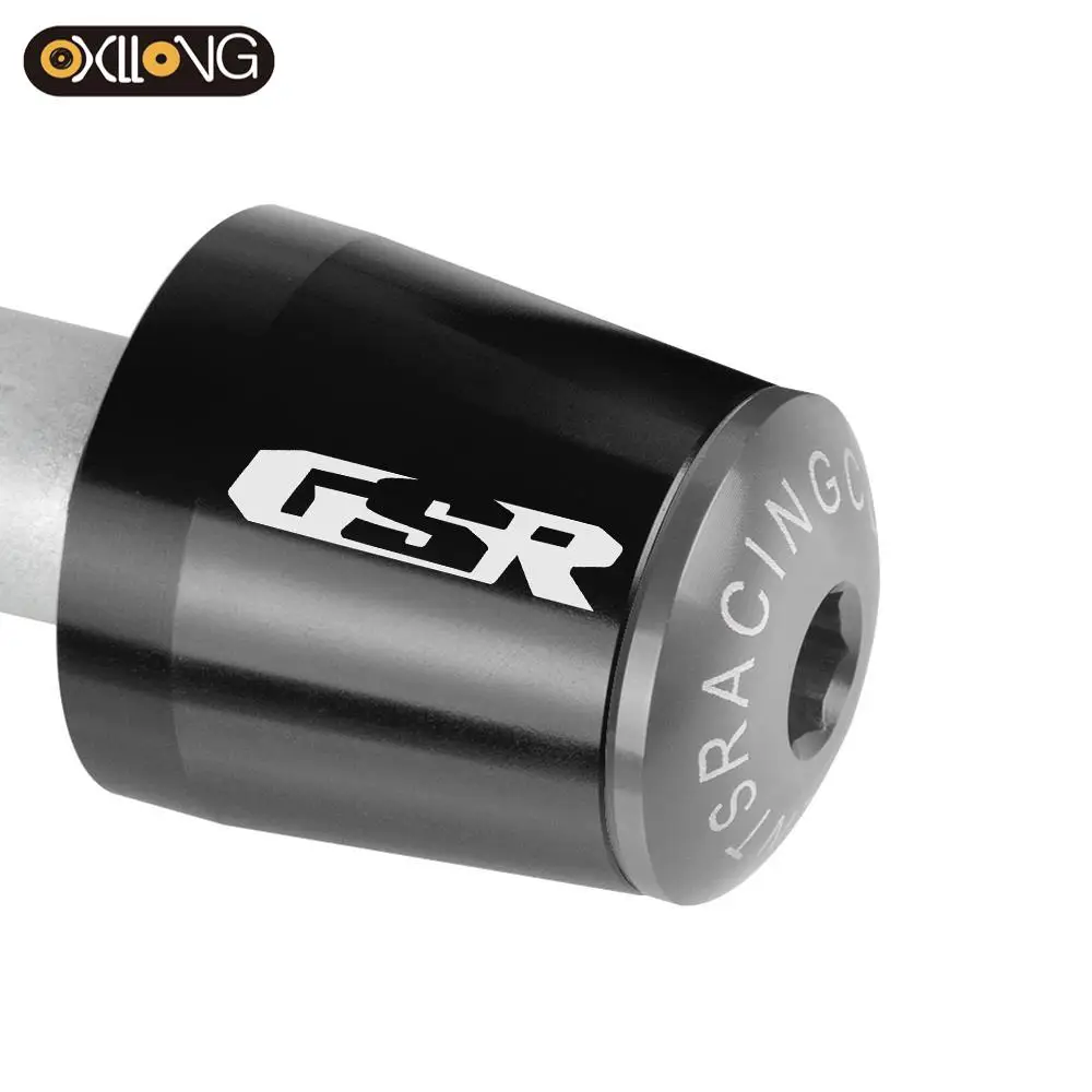 For SUZUKI GSR 600 400 750 GSR750 GSR600 GSR400 Motorcycle Handle Bar End Weight Handlebar Grips Cap Anti Vibration Silder Plug