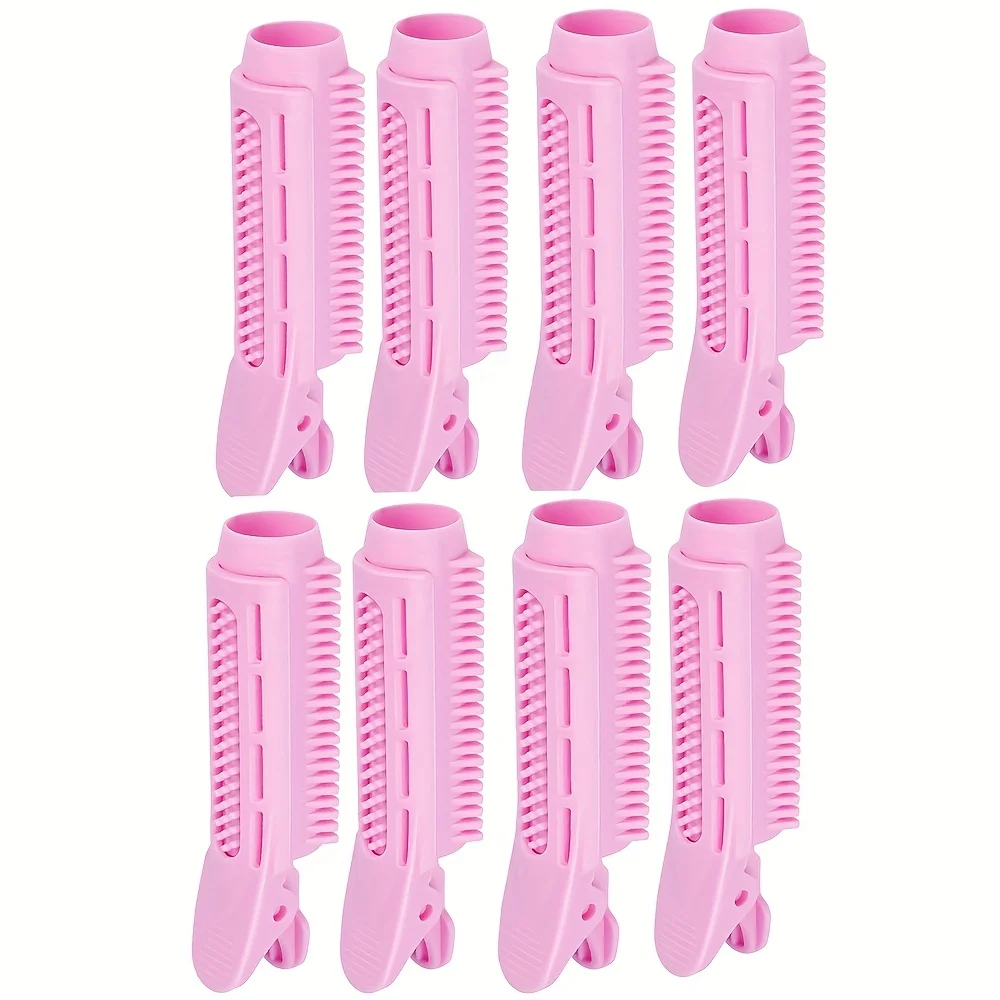 8pcs Self-Grip Fluffy Volumizing Hair Root Clips - Instant Bangs and DIY Hair Rollers For Women