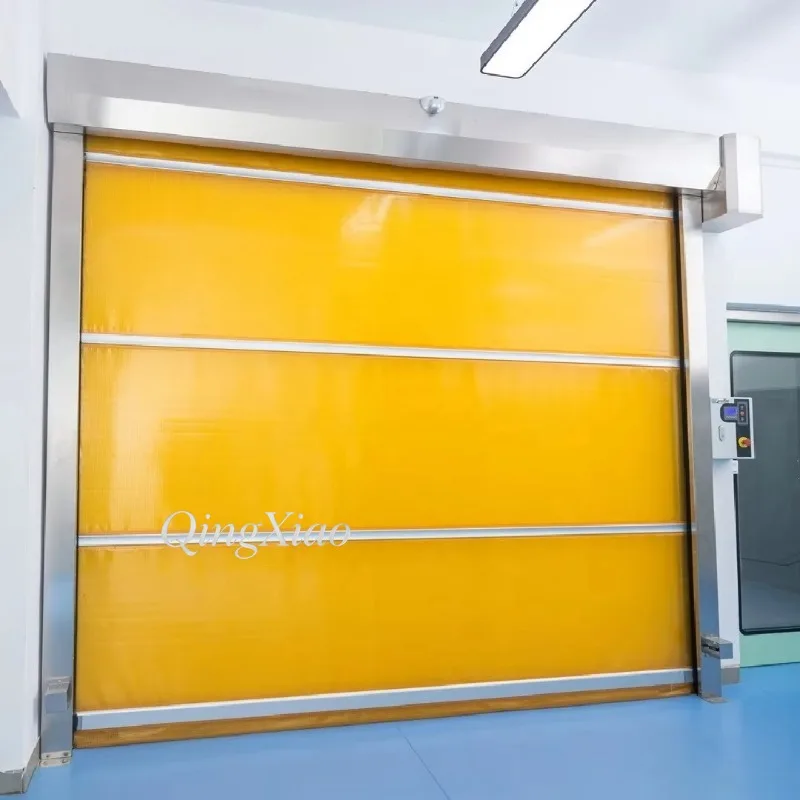 Modern Fast PVC Rolling Door High Performance Automatic Roller Door For Safe And Stable Workshop Application Durable Practical