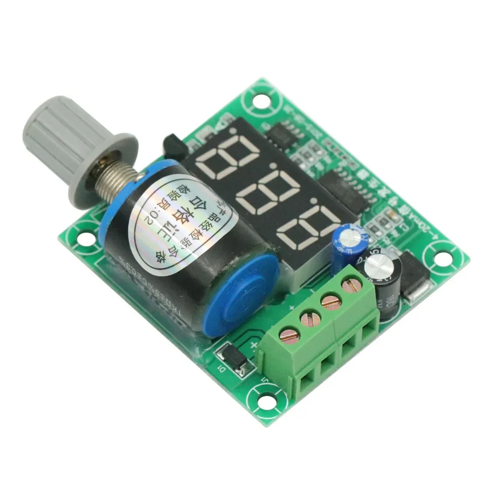 NEW 4-20mA Adjustable Digital Signal Generator Module Board DC 12V 24V 3 Digits LED Display