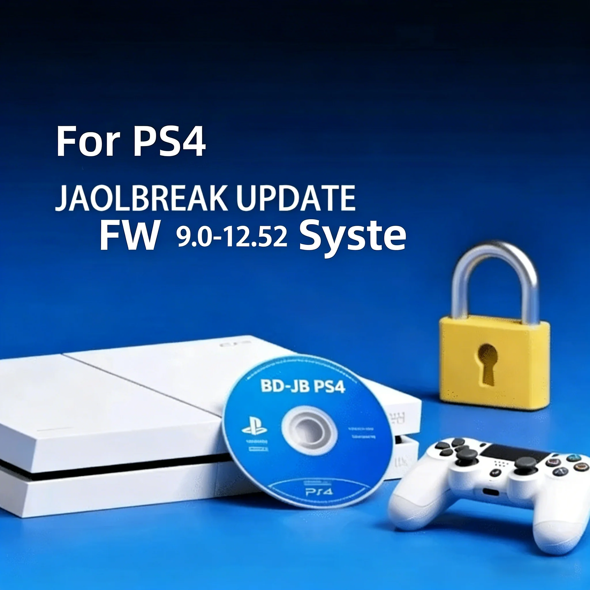 Ultimate PS4 todo en uno Jailbreak Gold Disc Bootable Ejeitar carga útil para firmware 9,0-12.52 Juegos de respaldo y elaboración casera Jailbreak Disc