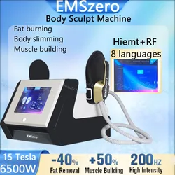 2024 Nova Upgrade 6500W EMS RF Body Sculpting Machine Emszero NEO Professional Hi-emt Body Contouring Device with 200HZ