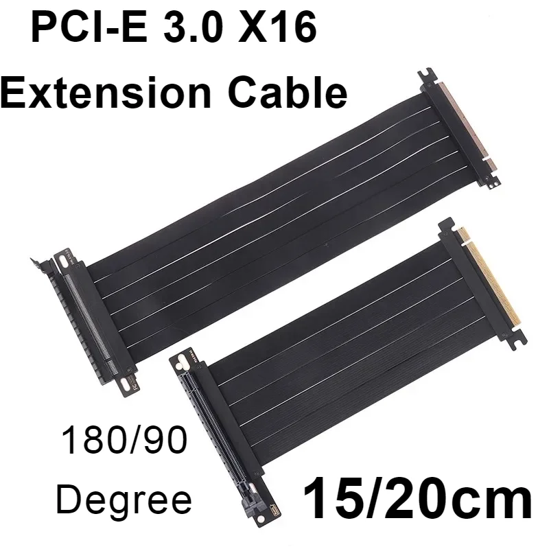 

Кабель-удлинитель для видеокарты PCI-E 3,0 X16, 15 см, 20 см