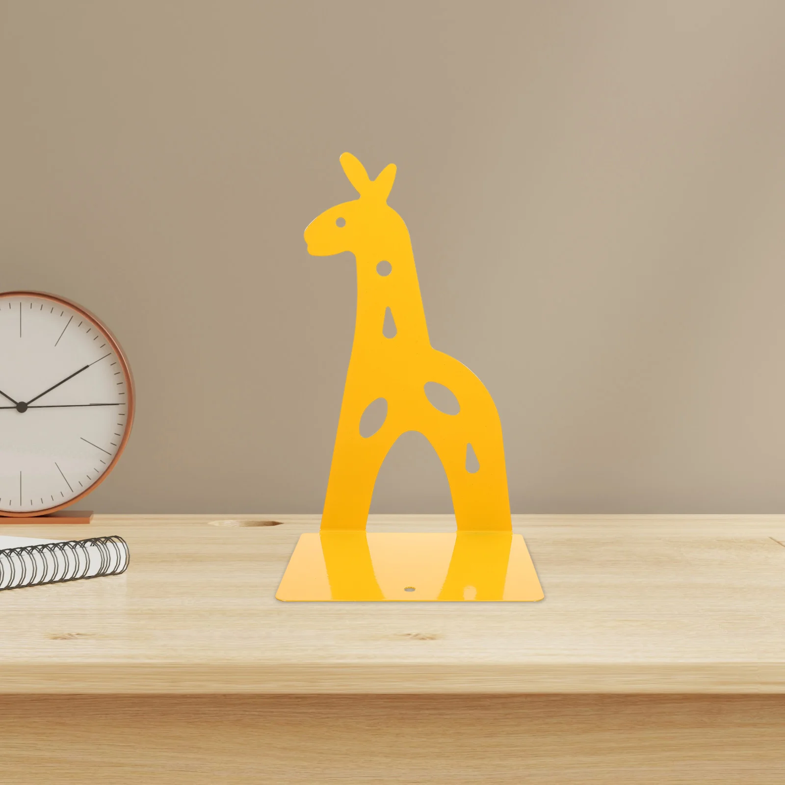 2 قطعة الدفتين المعدنية الحيوان حامل كتب الثقيلة لمكتب الدفتين للأرفف كتاب صغير ينتهي المنظمون الرف الزخرفية #6