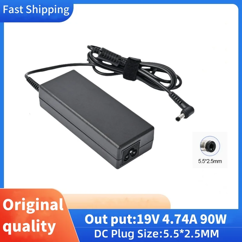 19V 4.74A 90W 5.5*2…