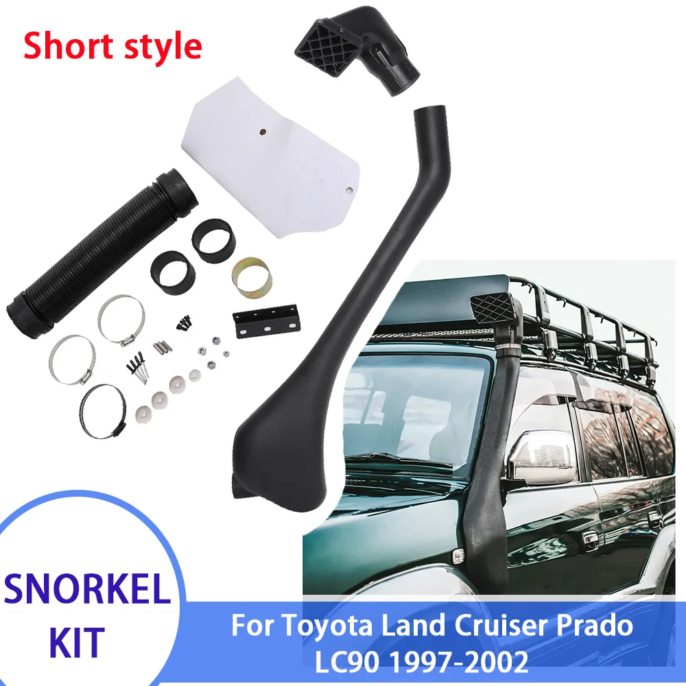 

Off Road 4x4 Accessories Air Ram Intake Snorkel Kit For 1997-2002 TOYOTA LAND CRUISER Prado 90 Series LC90 FJ90 Wading Hose Tube