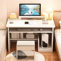 Desk Bedroom Household Computer Desk Bedside Against The Wall Junior High School Student Writing Desk Rental House Simple Table