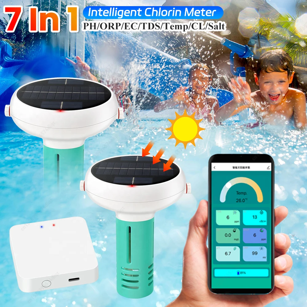 7-in-1 Intelligent Chlorine Meter