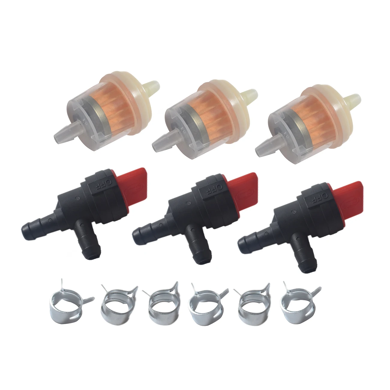 Fuel Gas 1/4" 90 Degree Shutoff Cutoff Valve Petcock for Tecumseh 35857 32961