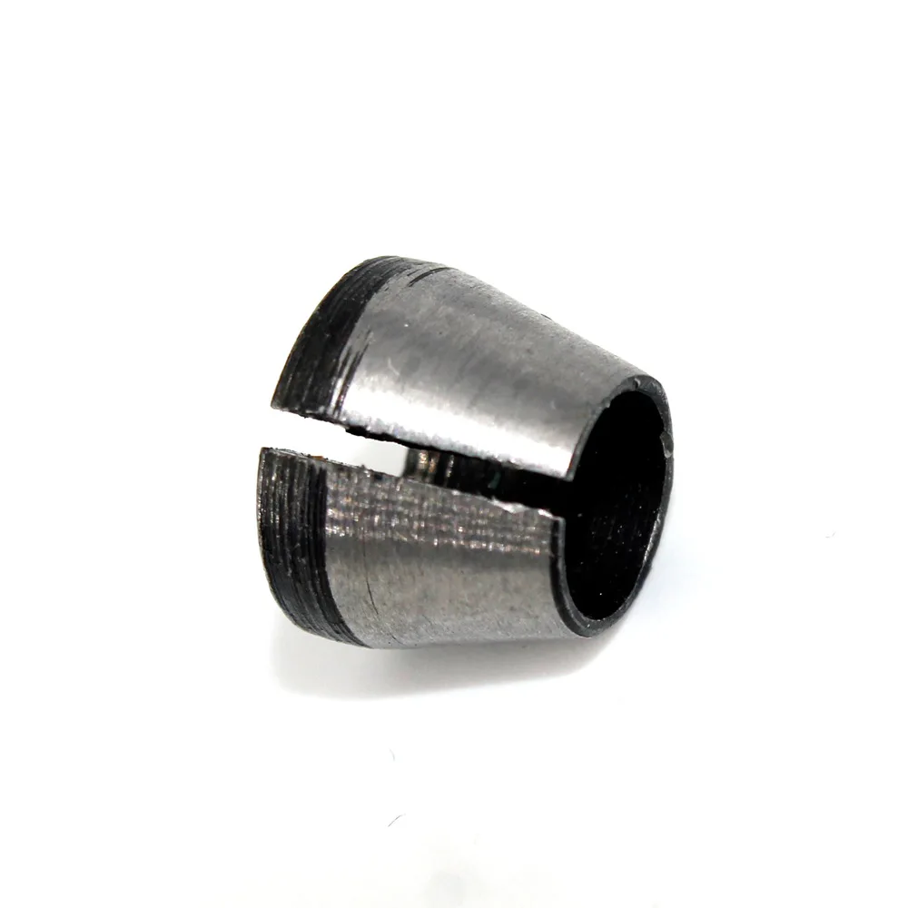 6mm/6.35mm/8mm Trimming Machine Angle Grinder Collet Conversion Sleeve Conversion Head Milling Cutter Accessory Clamp Sleeve