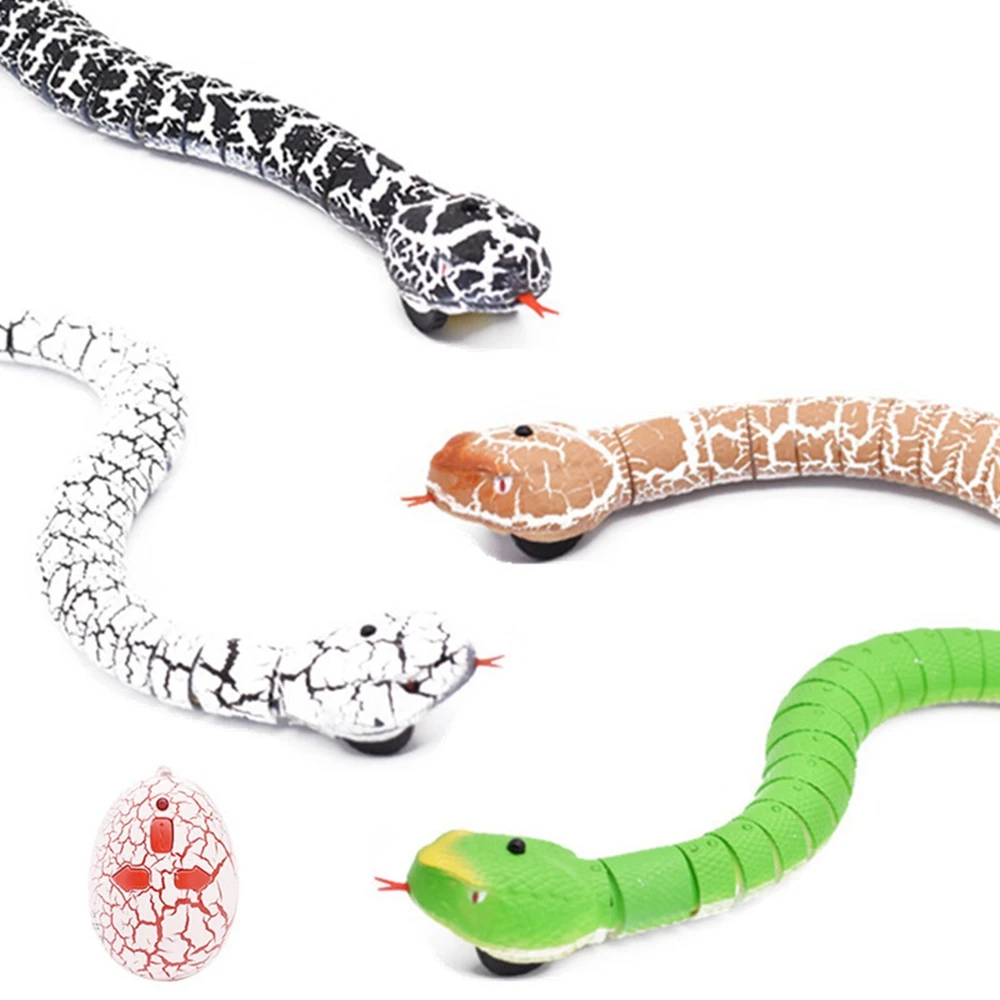 Cat Toys Snake Interactive Realistic Simulation Smart Sensing Snake Toy USB Rechargeable Moving Electric Tricky Snake Cat Toys