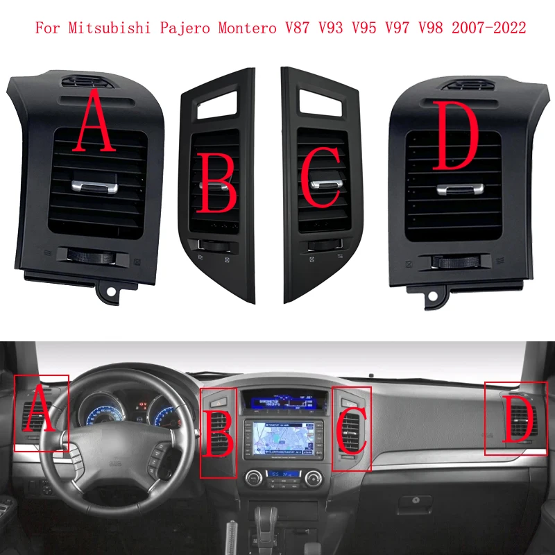 New Genuine Air Conditioning Vents In The Middle Of The Dashboard 8030A368XA/124XA/035XA For Pajero Montero 2007-2022