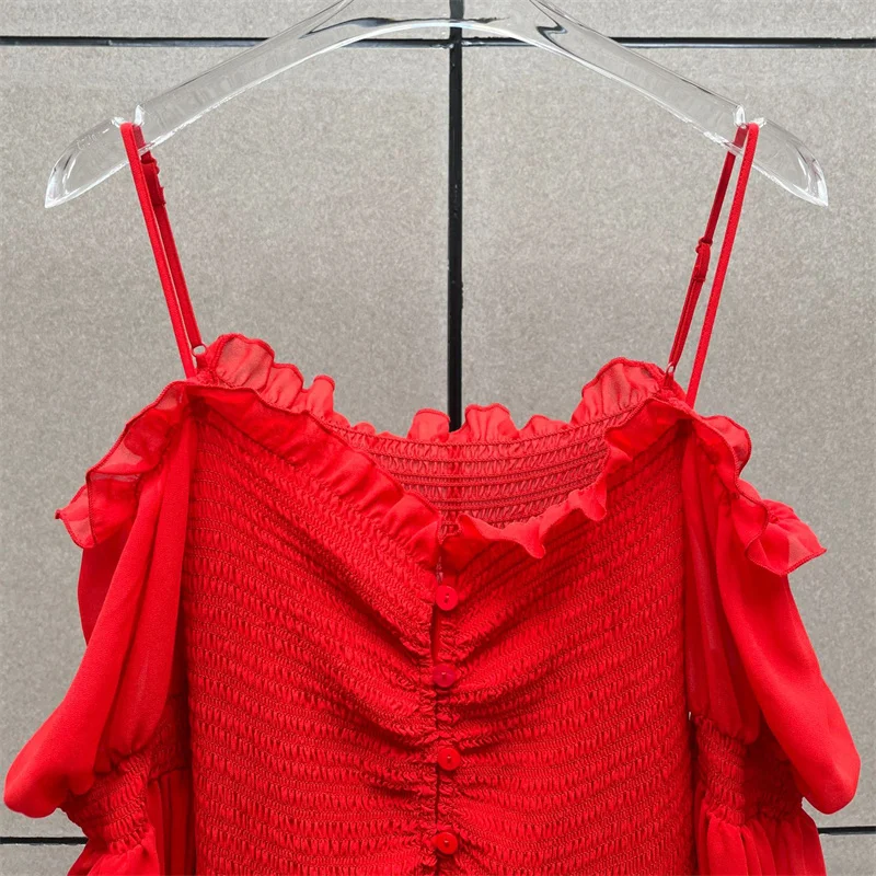 Damesjurk Winter 2025, nieuwe taille cinched slim fit vloerlengte jurk Sexy off shoulder lange jurk jarretel feestjurken y2k