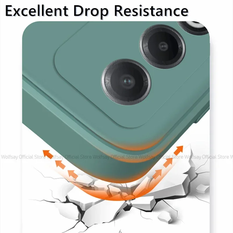 Para oppo a80 5g caso para oppo a80 5g capa funda à prova de choque silicone líquido luxo tpu capa protetora do telefone para oppo a80 5g