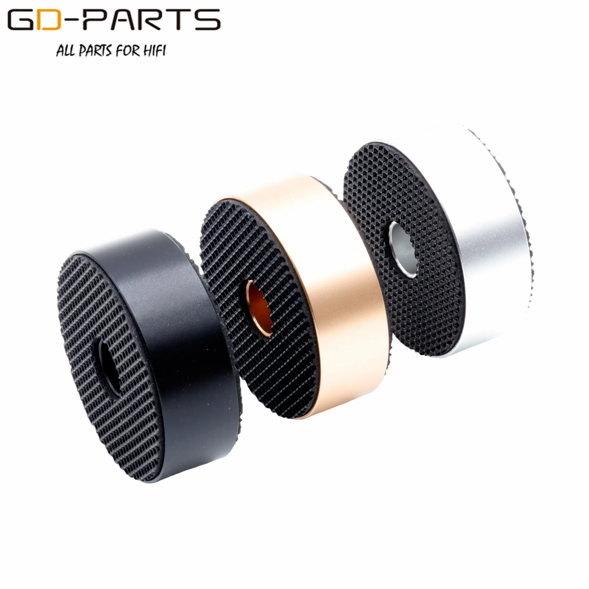 Podkładki pod wzmacniacze, głośniki, szafki audio, 20mm 30mm 40mm, z litego aluminium, izolujące, amortyzujące, nóżki, podstawy, maty pod DAC, PC, gramofony, odtwarzacze CD.