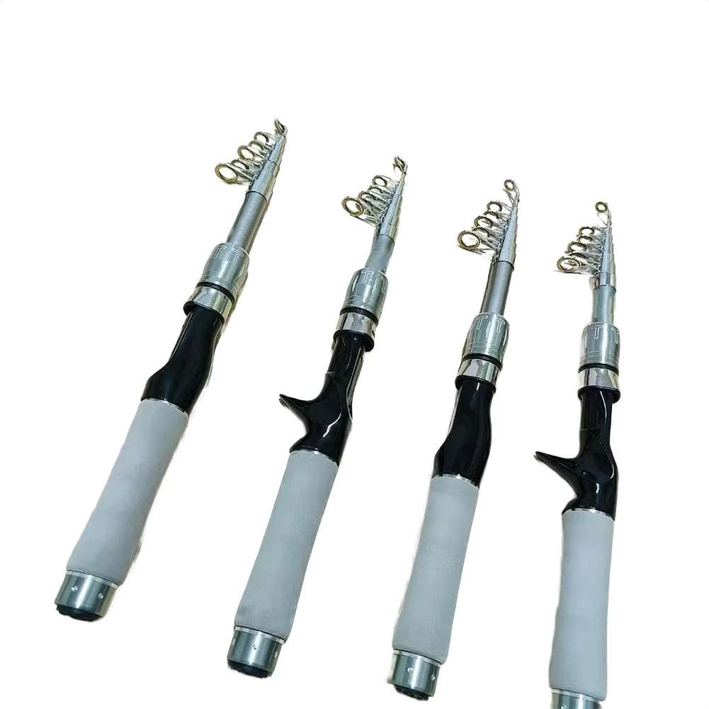 

Mini Telescopic Fishing Rod For Travel 1.6-2.1m Compact Casting Rod Lightweight -Durable Carbon Fiber