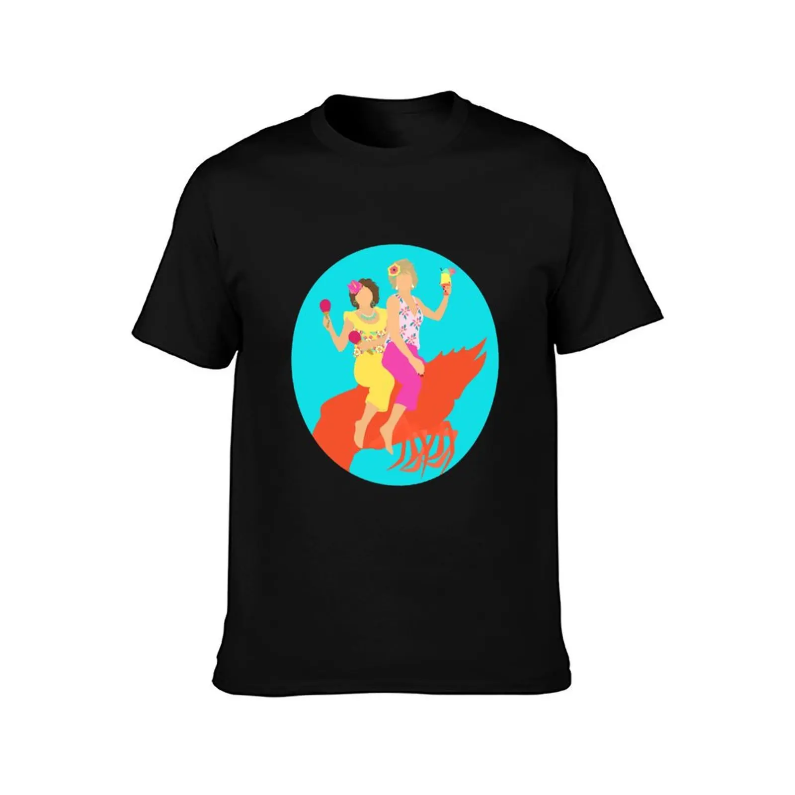 Barb and Star Go to Vista Del Mar - Blue T-Shirt Work Comfort for Men T-Shirt