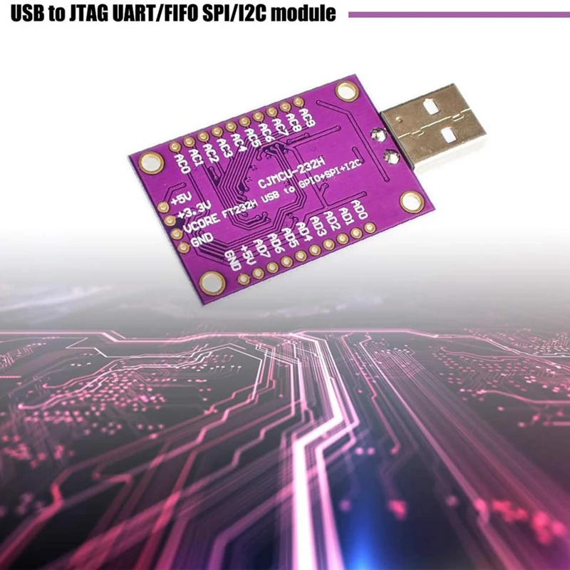 CJMCU FT232H High Speed Multifunction USB To JTAG UART / FIFO SPI / I2C Module