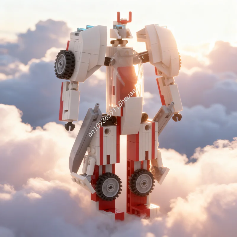 

225 шт. MOC трансформер дрифт модель строительные блоки сборка игрушка архитектура DIY креативные рождественские подарки кирпич идея образование