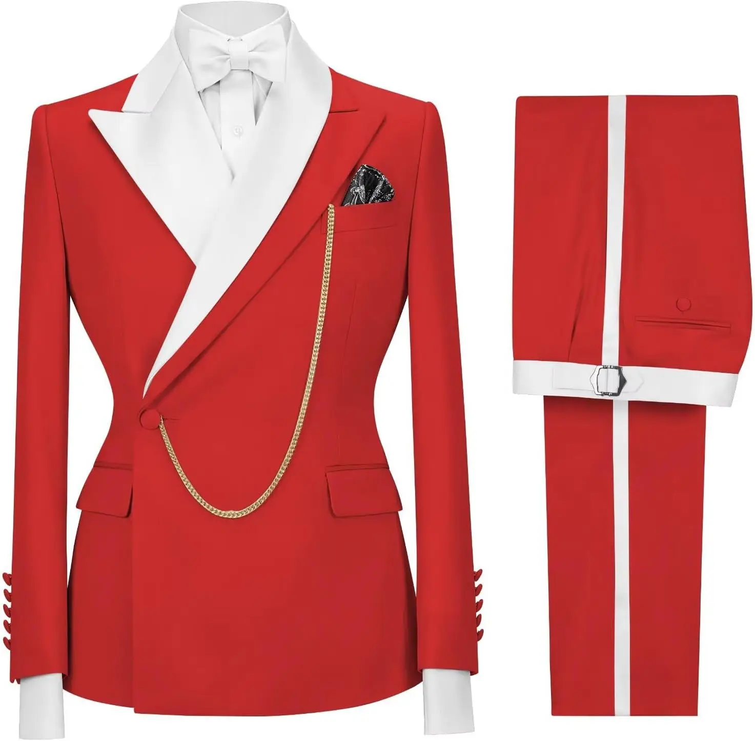 

Мужской смокинг-костюм из 2 предметов, приталенный крой, для мужчин, для свадьбы, выпускного вечера, ужина