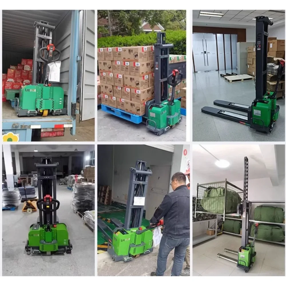 Electric forklift hydraulic lift