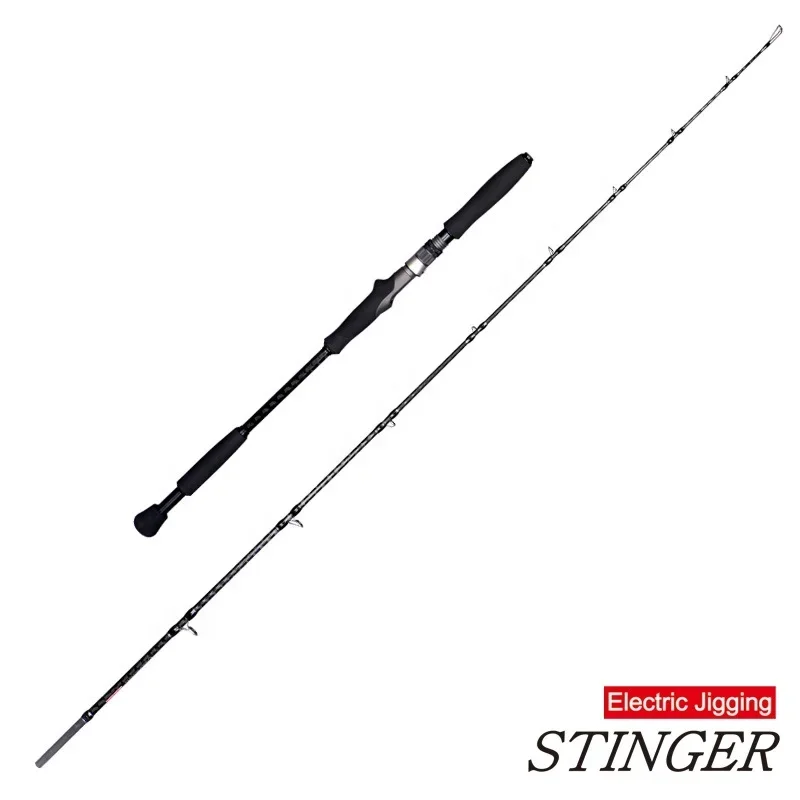 Madmouse Stinger Electric Jigging Fishing Rod 1.9m 26-30kg Power Lure Max400 PE3-8 Japan Quality Saltwater Rod Boat Casting Rods