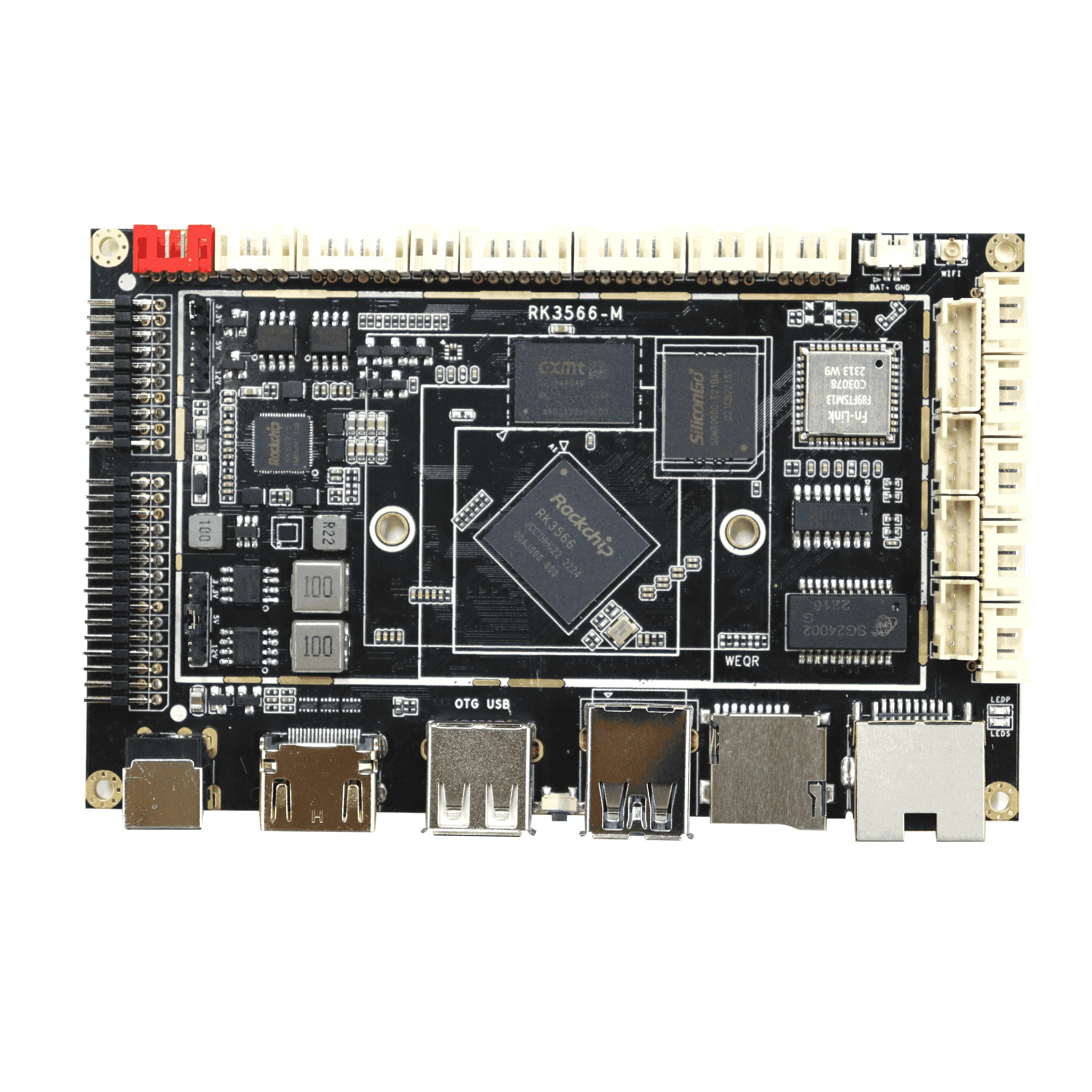 Lcd Android Development Board Rk3566-M Pcba Driver Control Development Lvds Controller Board Controller Pcba Board