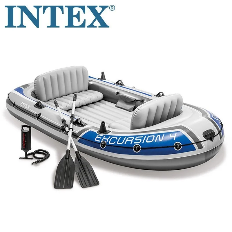 

Трансграничный INTEX68324 дрифтер, четырехместная лодка, групповая спинка, каяк, надувная лодка, резиновая лодка, утолщенная и износостойкая
