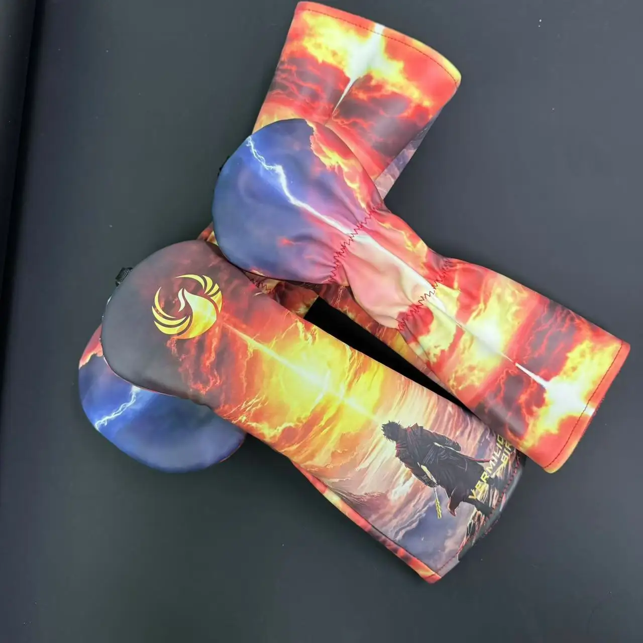 

Чехол для гольфа Vermilion Bird, чехол для гольфа, водителя Fairy Wood, набор утюгов Hybird, чехол для клюшки, мужской и женский, из искусственной кожи для гольфа