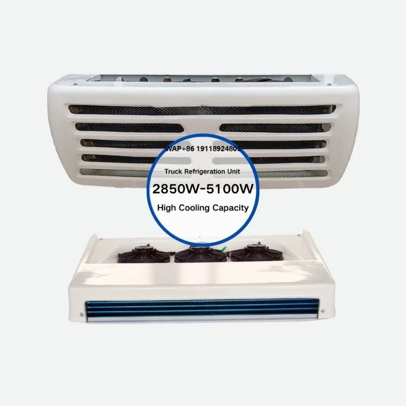 Hot Sale 18~22 Cubic Meters 12V/24V Compressor Vehicle & Truck Freezer Reefer Unit with -18~+20 Cooling Capacity